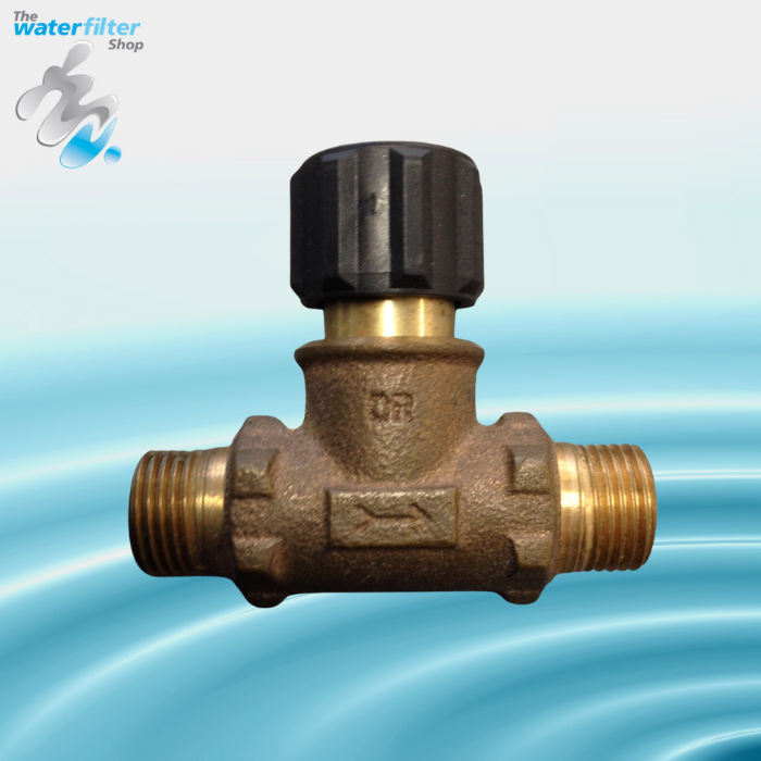 Duo Valve Tap with Non-return, Male 1/2" BSP both ends