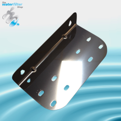 Twin Bracket, Stainless Steel with Universal Fit Slotted Holes