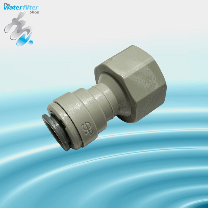 John Guest Tap Adapter 1/2" BSP to 3/8" Tube