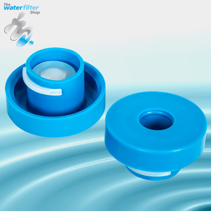 Non-Spill Cap for Coolers with Piercing Spike
