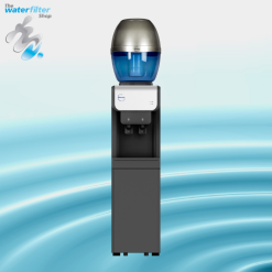 Waterworks B19 Free Standing Cooler - Black - Blue/Silver Bottle