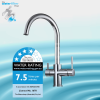 Chrome Bronze 3 Way Side Lever High Loop Mixer