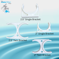 2" and 2.5" Inline Water Filter Brackets