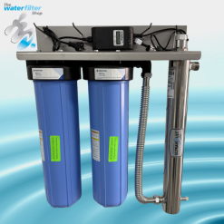 UV Whole House with Twin Big Blue 20" Housings